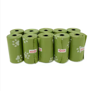 Venta caliente Ecológico de alta calidad OEM Logotipo personalizado Impreso Biodegradable Bolsas de basura para perros al por mayor Bolsa de caca de perro mascota - Product Image 6