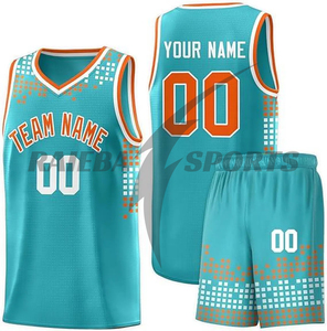 Conjunto de Uniformes Deportivos de Verano Premium, Camiseta y Pantalones Cortos Sublimados Personalizados, Transpirables, Antibacterianos y que Absorben la Humedad - Product Image 1