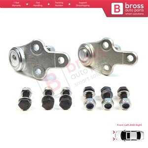 BSP1278-1 ชุดลูกหมากเพลาหน้า 2 ชิ้น ซ้ายและขวา สำหรับ Focus MK2 C-Max DM2 S40 MK2 V50 C70 542 C30 533 1470387 - Product Image 4