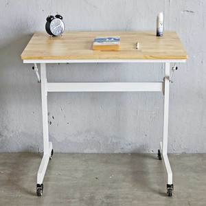 Adjustable 80x60cm Folding Laptop Desk with Wheels SPD68190 Standable and Extendable <b>Office</b> <b>Computer</b> Desk - Product Image 3