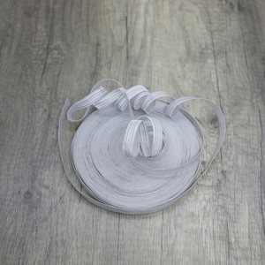 แถบริบบิ้นถักสีเงิน5-50มม. แถบหมวกและอินทรธนูสำหรับเสื้อผ้าห่อของขวัญและกางเกงขายาว - Product Image 3