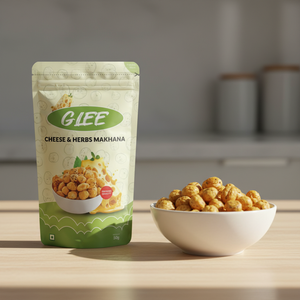 Snack Premium de Makhana y Nueces Fox Tostadas con Sabor a Queso y Hierbas en Bolsa Doypack Sin Gluten Bajo en Grasa - Product Image 2