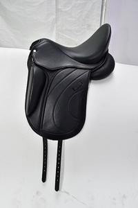Horse <b>Dressage</b> Saddle with Girth Strap Customized Bulk Purchase Horse New Design English Horse Racing Products Made in India - Product Image 5