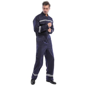 Traje de trabajo de seguridad general personalizado negro, ropa de seguridad con forma de cuerpo, traje de protección de trabajo para hombres - Product Image 2