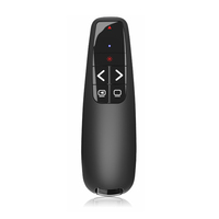 Presentador Inalámbrico 2 en 1 USB y Tipo C de 2.4GHz para Presentaciones de PowerPoint, Control Remoto con Clic