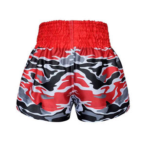 Pantalones Cortos de Muay Thai Premium, Precio de Fábrica, Diseño Personalizado, Ropa de Boxeo, Cómodos Pantalones Cortos de Muay Thai Personalizados - Product Image 2