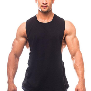 Débardeur de sport pour homme, vente flash, 90% coton, 10% polyester, musculation, sport, gym - Product Image 6