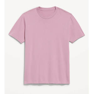 Camiseta holgada de colores de media manga, camiseta sencilla y cómoda de media manga para hombre, camisetas lisas de cuello redondo para hombre - Product Image 6