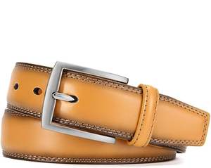 Cinturón de Vestir para Hombre de Cuero Genuino de Alta Calidad 2026, Hebilla con Logo Personalizado para Ropa Formal y Jeans, Venta al Por Mayor - Product Image 5