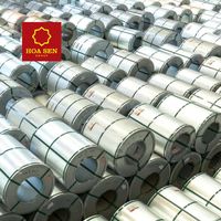Bobines d'acier inoxydable laminées à froid série 200 304N Hoa Sen Group, épaisseur 0,4-2,50 mm, tolérance 15 %, norme DIN n°3, surface