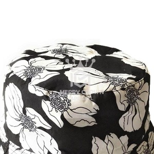 หมวกบักเก็ตสำหรับใส่เดินชายหาดทำจากผ้าซับลิเมชัน - Product Image 5