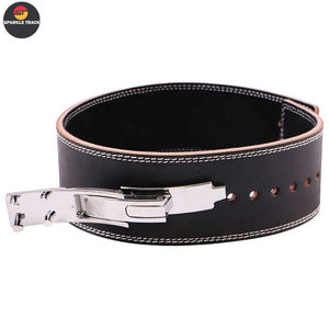 เข็มขัดหนังยกน้ำหนักยกน้ำหนักออกกำลังกายเข็มขัดออกกำลังกายปรับแต่งโลโก้ได้ - Product Image 4