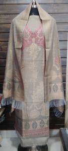 Foulards longs Jacquard en soie de luxe faits à la main Fouta pour l'hiver motif brodé ajoutant de l'élégance à toute tenue fabriquée en Inde - Product Image 6