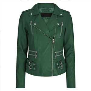 2023 nuevo estilo chaqueta de bombardero de béisbol universitario Casual Unisex invierno al aire libre mujeres chaquetas de cuero OEM - Product Image 1