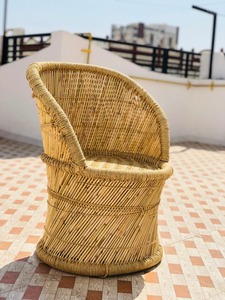 Silla de Bambú Moderna de Calidad de Exportación, Cómoda y Ligera, 100% Hecha a Mano, Asiento para Todas las Estaciones para Sala de Estar, de Fábrica - Product Image 5