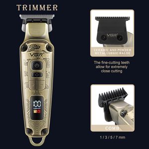 Kit Profesional de Cortapelos para Hombre con Cuchilla en T, Inalámbrico/con Cable, para el Cuidado de la Barba - Product Image 4