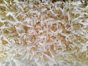 Vente en gros de viande de coco séchée et molle du Vietnam, délicieuse collation tropicale moelleuse, ingrédient brut naturel pour gâteau aux bonbons, crème glacée - Product Image 4