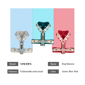 <span class=keywords><strong>Harness</strong></span> Anjing Taktis Besar yang Dapat Disesuaikan dengan Logo Kustom OEM/ODM VPETBR, Rompi Reflektif, Desainer, Tanpa Tarikan, Grosir - Product Image 3