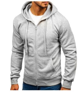 Full Zip Hoodies Fleece Custom Logo Vintage Heavy Weight Hoodie French Terry Zip up Hoodies - Product Image 3