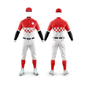 Camiseta de Béisbol con Logotipo Personalizado |   Uniforme de Béisbol con Logotipo y Números Personalizados |   Uniforme de Béisbol Transpirable de Poliéster - Product Image 4