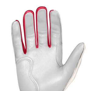 Gants de baseball personnalisés OEM Gants de frappeur à manchette courte avec des matériaux de la meilleure qualité Gants de frappeur personnalisés - Product Image 5