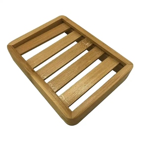 Porte-savon en bois de conception classique pour la décoration d'hôtels et de maisons Porte-savon en bois d'acacia massif - Product Image 2