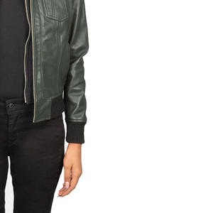 Venta al por mayor mejor diseño hombres y mujeres chaquetas de bombardero ligeras Color sólido largo transpirable para la temporada de invierno servicio OEM - Product Image 2