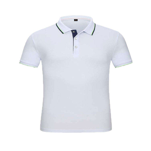 Venta al por mayor de personalización de la impresión del logotipo del bordado de los hombres Casual Golf Wear camisa multicolor de fibra de poliéster Polo camiseta - Product Image 2