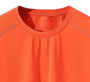Camisetas de Algodón 100% al por Mayor para Hombre, Corte Casual, Manga Corta, Tejido Transpirable de Verano, OEM ODM, Secado Rápido, 200g - Product Image 3