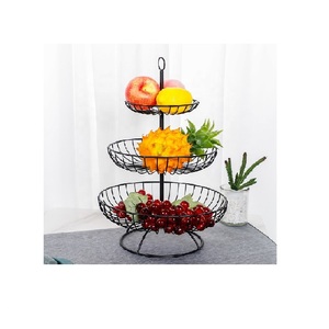 Cubo de frutas de metal para cesta de frutas contemporánea con cubo de frutas de metal colgante de plátano a precio barato - Product Image 5