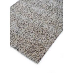 พรมขนสัตว์ถักมือสไตล์วินเทจ สีเบจและสีน้ำตาล ลายดอกไม้และลวดลายนามธรรม สำหรับตกแต่งบ้าน ห้องนั่งเล่น และทางเดิน เหมาะสำหรับวัยรุ่น - Product Image 2