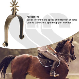 Espuelas de Equitación de Acero Inoxidable 2026 de Alta Calidad, Resistentes a la Corrosión, para Entrenamiento Ecuestre, Ayuda Precisa para las Piernas, Profesional - Product Image 3