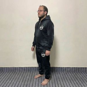 Chándal Deportivo para Hombre de Alta Calidad con Lavado Ácido, Logotipo Personalizado Impreso, Diseño Transpirable y Moderno - Product Image 6