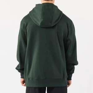 Streetwear de qualité supérieure à épaules tombantes et à double fermeture éclair à la demande des clients pour les hommes à bas prix pour les hommes - Product Image 4