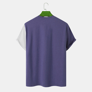 T-shirt tricoté avec lettrage pour hommes, taille et couleur personnalisées, séchage rapide durable, 100% coton, dernière conception, nouveauté - Product Image 2