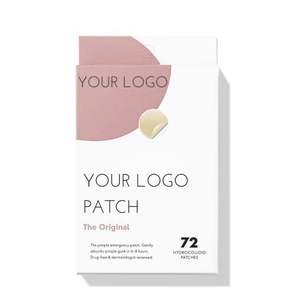 แผ่นแปะใบหน้าฟาสท์มาส์แคร์น้ำมันฟรีฟอมูลไฮโดรคอลลอยด์ดอทลดอร์แพ้ง่าย - Product Image 1