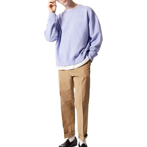 Patchs personnalisés en chenille Sweat-shirt de style streetwear Motif entièrement imprimé Confort de tous les jours Se prélasser Sweat-shirt relaxant - Product Image 6