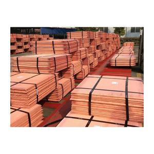 Best High Quality Pure <b>Copper</b> Cathode 99.99% Origin Tanzania Wholesale Price with Cutting and Welding Processing Services - Product Image 1