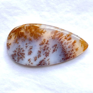 Cabujón de ágata dendrítica roja Natural 100% de alta calidad, excelente joyería de piedras preciosas hechas a mano sueltas para uso de accesorios - Product Image 4