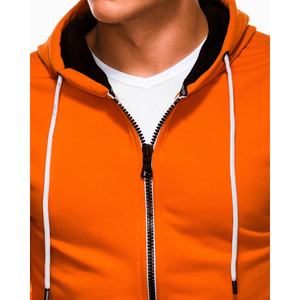 2025 Autumn Winter New Blank Clothing Wholesale Men's Casual Zipper Hoodies Cotton Fleece Oversize Pullover for Spring Season - Product Image 6