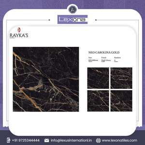 India 600x600mm alta calidad diseño moderno esmaltado completo brillante 5mm azulejo de suelo de porcelana gruesa para sala de estar precio barato - Product Image 2