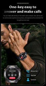 <span class=keywords><strong>Reloj</strong></span> Inteligente OEM KC82 con Asistente de Voz con IA y Diseño Impermeable, <span class=keywords><strong>Reloj</strong></span> Inteligente Resistente al Agua para Aventuras al Aire Libre KC82 - Product Image 6