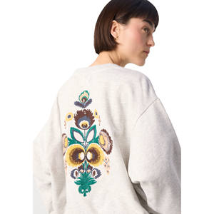 Sudadera de Mujer Estilo Personalizado, Nueva Llegada, Algodón Poliéster, Bordado, Impresión, Logotipo Personalizado al por Mayor - Product Image 3