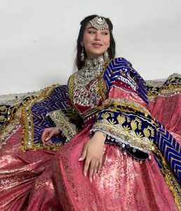 Vestidos Afganos Kuchi de Alta Calidad 100%, Precio al por Mayor, Estilo Indio Banjara, Apliques, Volantes, Danza del Vientre, Fiesta Afgana - Product Image 4