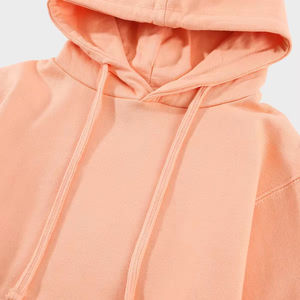 Sudadera Corta con Capucha de Invierno para Mujer, Talla Grande, 100% Algodón de Alta Calidad, Estilo Urbano - Product Image 4