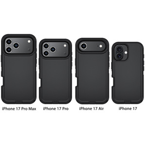 Étui antichoc ultra-résistant 3 couches TPU+PC pour 17 Pro Max avec design extérieur, logo personnalisé, emballage de vente au détail - Product Image 6