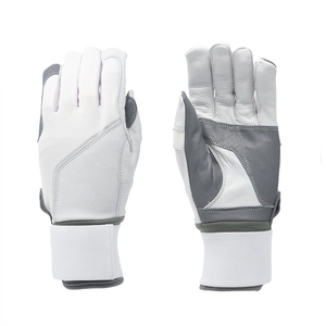 Manufacturer Top Quality <b>Leather</b> Custom Long <b>Cuff</b> Softball Batting Gloves Own Logo Design Beisbol Guantes - Product Image 2