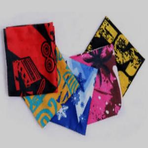 Handmade Custom Logo Printed <b>Bandana</b> Scarves Fashion Accessories for Women Silk Wool Material Handmade Head Wear Hair Cover - Product Image 4
