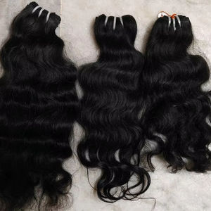 12A Raw Virgin Extensiones de cabello indio al por mayor 100% sin procesar Deep Wave Bundles Cutícula alineados Paquetes de cabello crudo - Product Image 6
