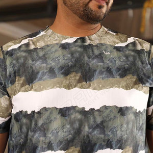 Camisetas Extra Grandes para Hombre a Precio de Mayoreo, con Logotipo Personalizado, Diseño Largo y Sólido, 100% Algodón Orgánico Ecológico - Product Image 2